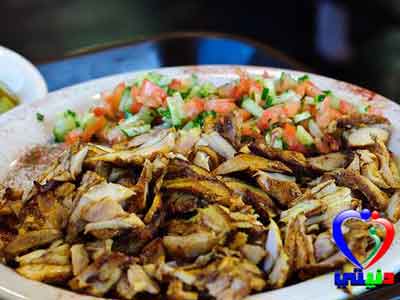 طريقة تحضير شاورما الدجاج اللبنانية
