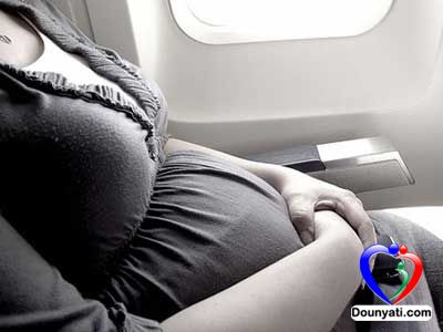 ارشادات لسفر الحامل بالطائرة